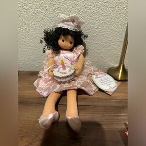 Green Tree Musical Dolls - Birthday Princess (Black Hair)